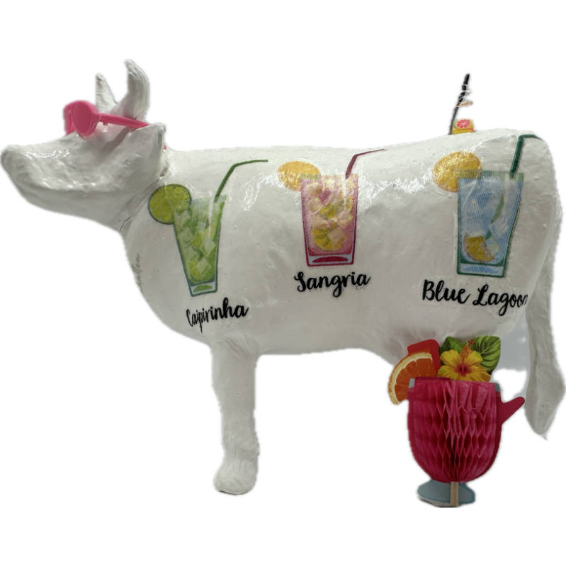 Vache décorative la COWcktail