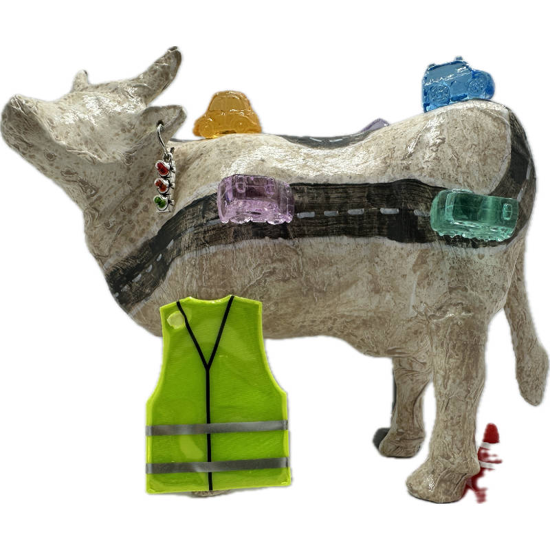 Vache décorative la COWde de la Route