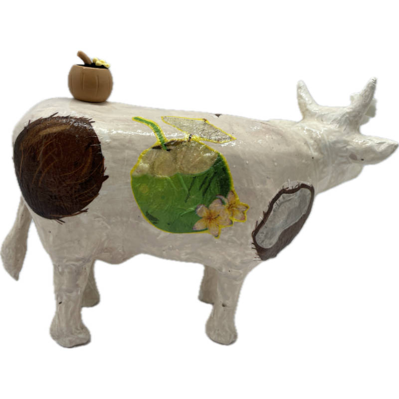 Vache décorative la PinaCOWlada