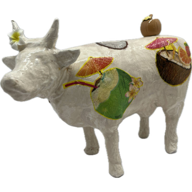 Vache décorative la PinaCOWlada