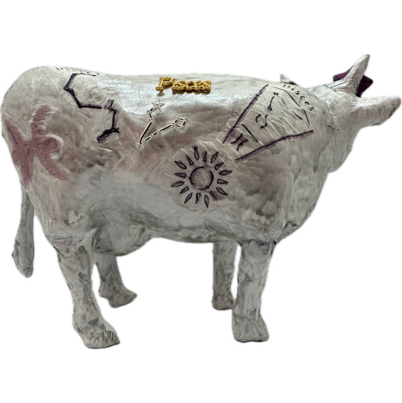 Vache décorative l'HorosCOWpe - Poissons