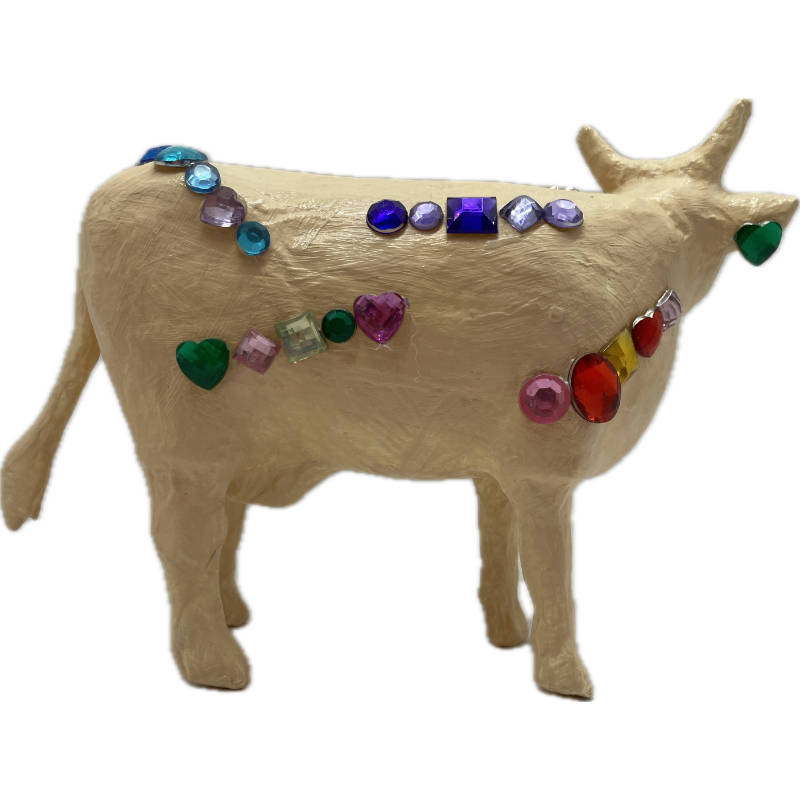 Vache décorative La COWllier de la Reine