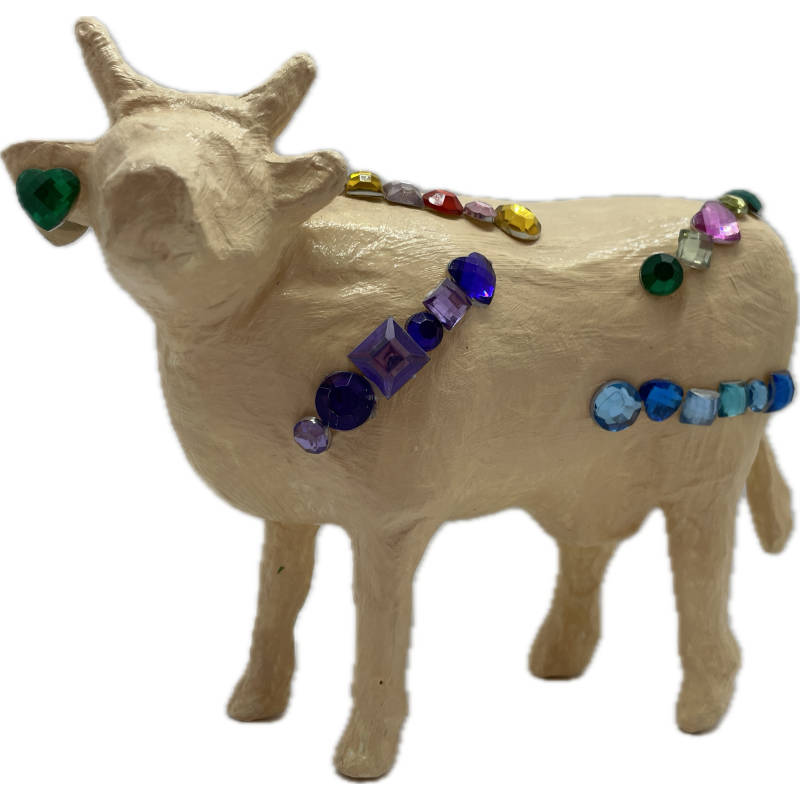 Vache décorative La COWllier de la Reine