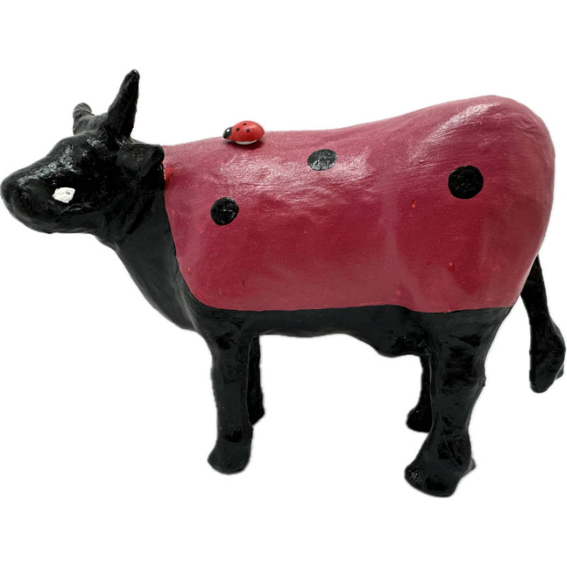 Vache décorative la COWccinelle