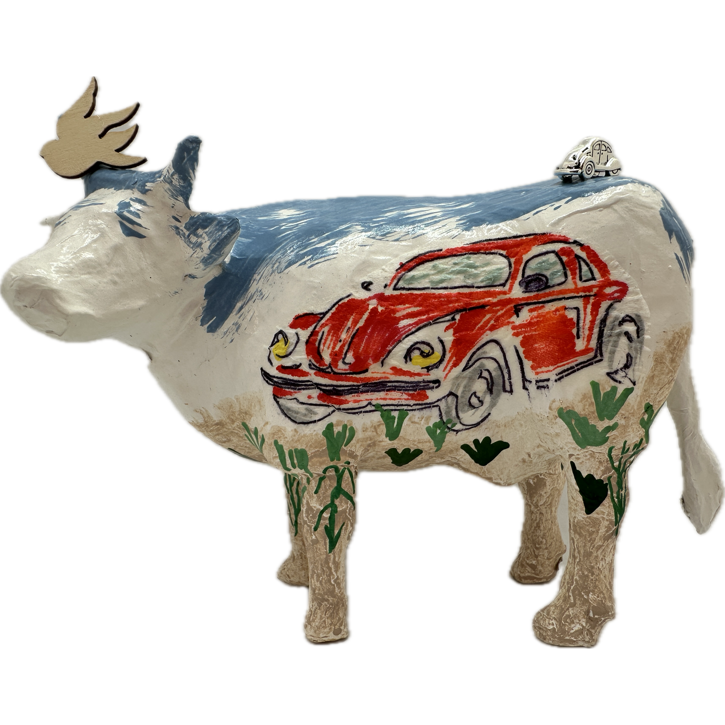 Vache décorative la COWccinelle W