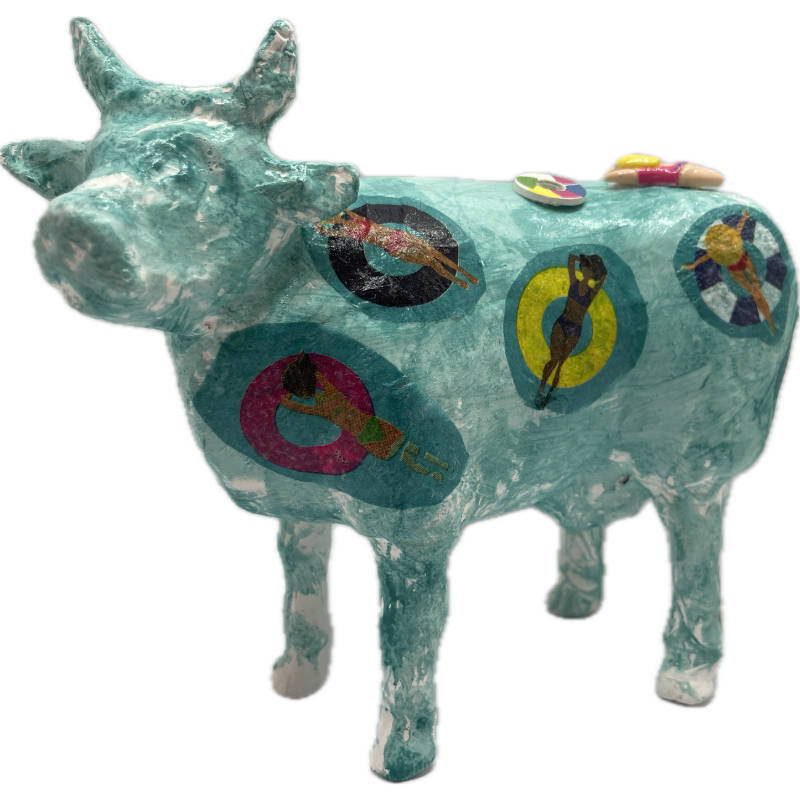 Vache décorative la COWco Beach