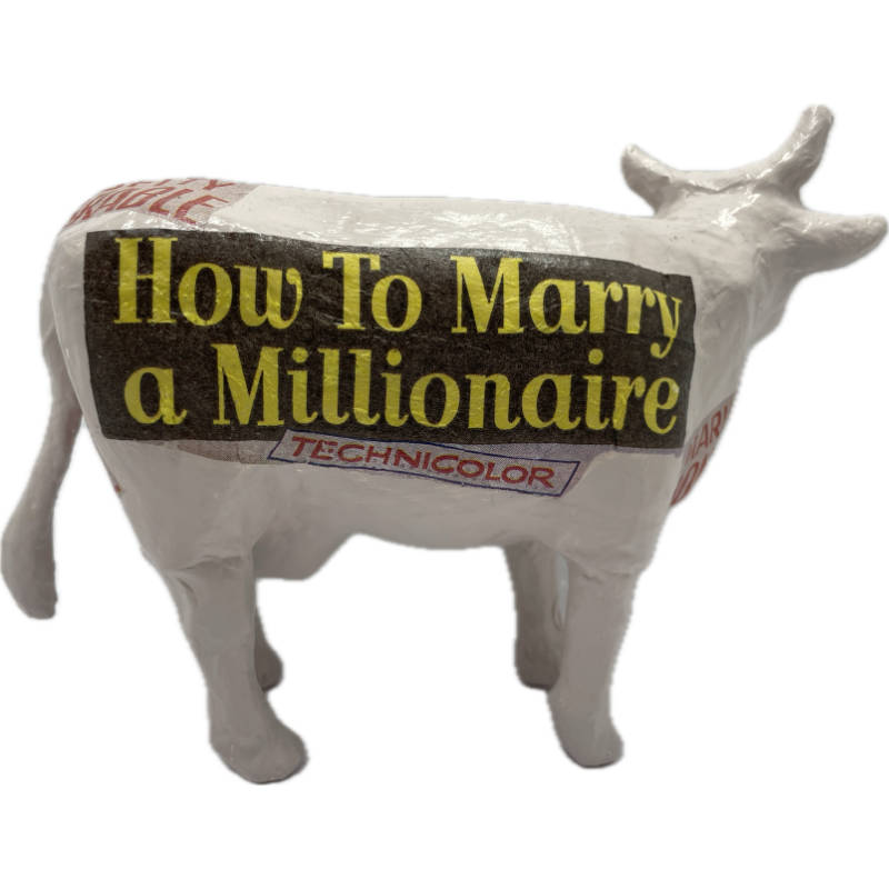 Vache décorative la COWmédienne