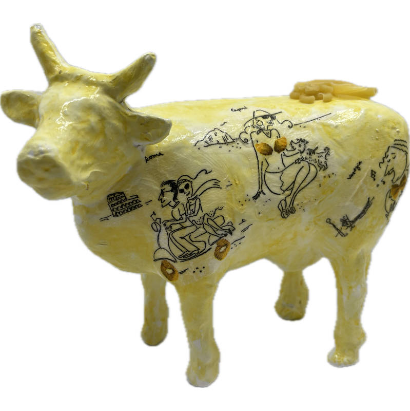 Vache décorative la COWquillette