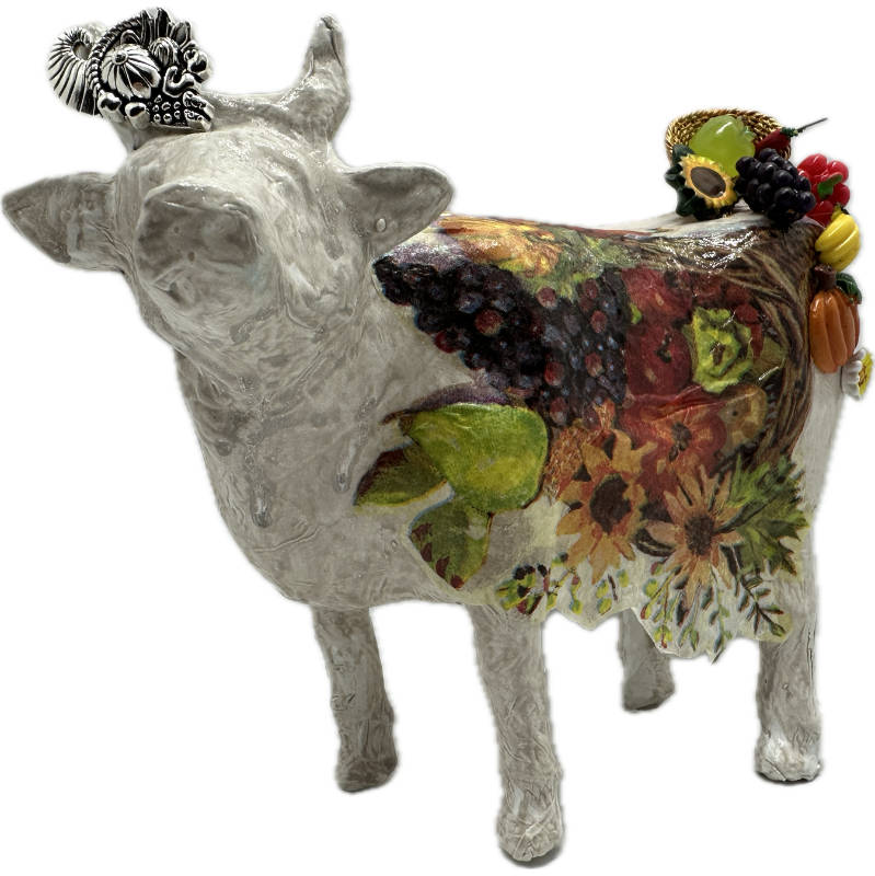 Vache décorative la COWrne d'Abondance