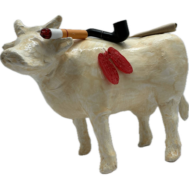 Vache décorative la NiCOWtine