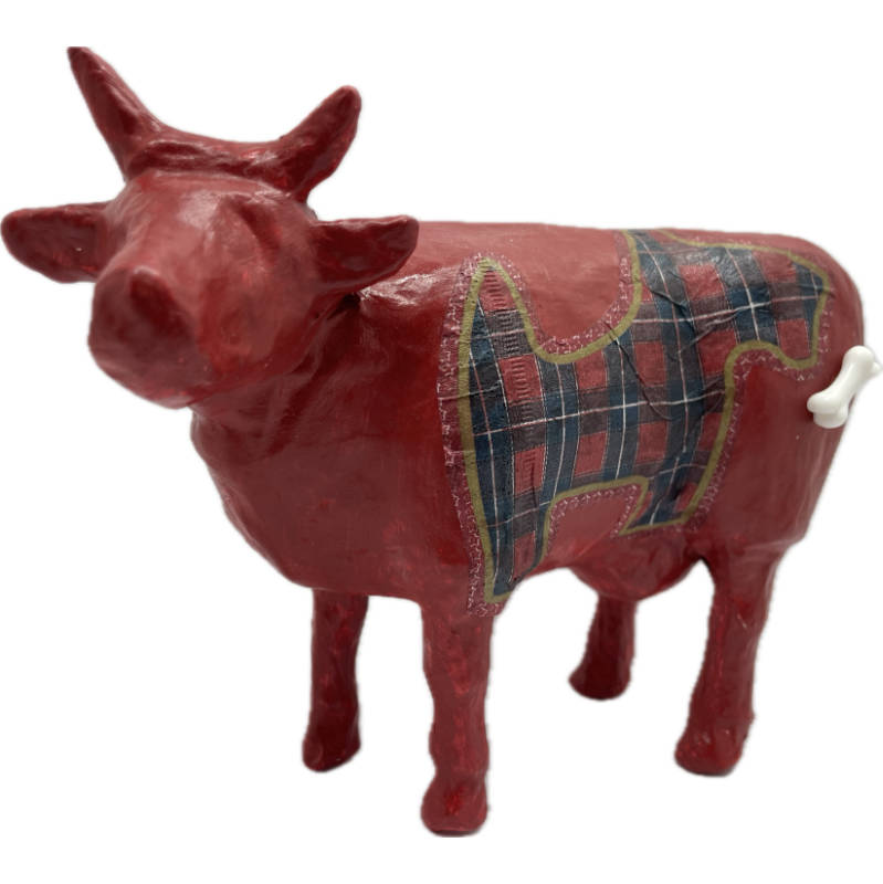 Vache décorative la SCOWttish